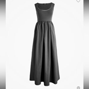 J. Crew scoop neck mist dress sz M